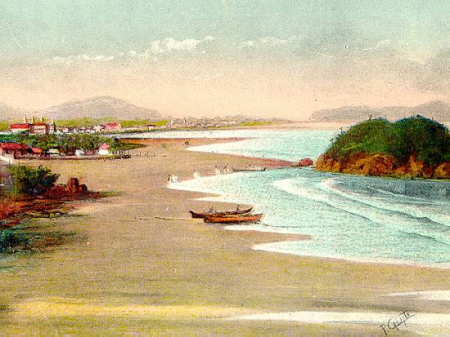 José Menino and Urubuqueçaba Island in 1919, Benedito Calixto