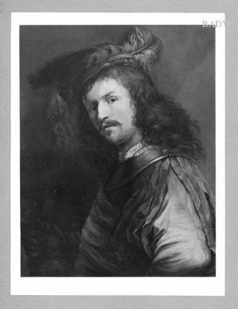 Portrait of a gentleman with red cap, Govert Flinck, circa 1640