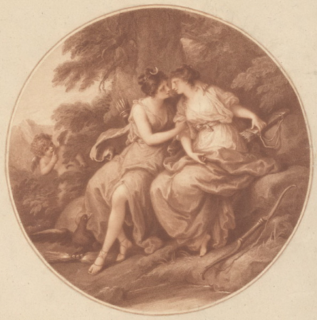 Jupiter and callisto by BURKE, THOMAS - GMII, Thomas Burke, 1782