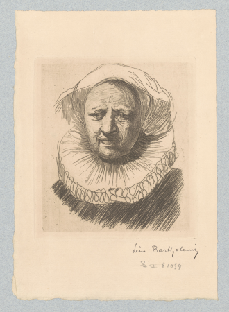 Portrait d'une dame âgée, Léon Bartholomé