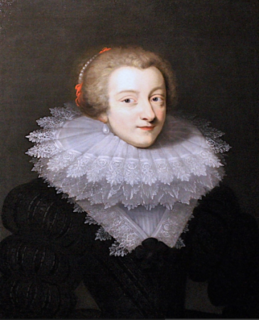 Portrait of Marie de Rohan, Duchess of Chevreuse (1600-1679) alternative title: Marguerite d’Ornano, Countess of Grignan (c.1615-1655), Daniel Dumonstier, circa 1621