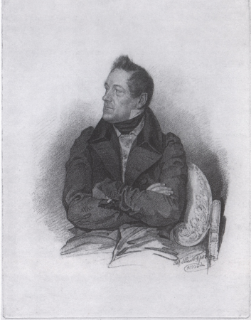 Petr Fedorovich Sokolov (by I. Brullov), Pyotr Fyodorovich Sokolov, 1833