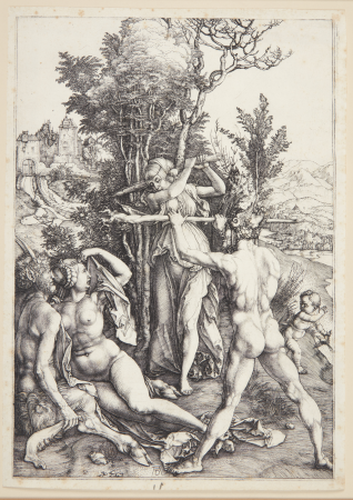 Hercules (Battle between virtue and lust in the presence of Hercules), Albrecht Dürer