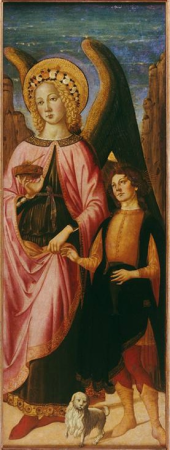 The Archangel Raphael with Tobias, Biagio d'Antonio, from 1475 until 1476