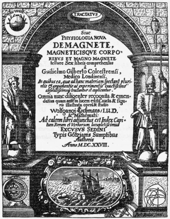 De Magnete Title Page 1628 edition, 1628 edition