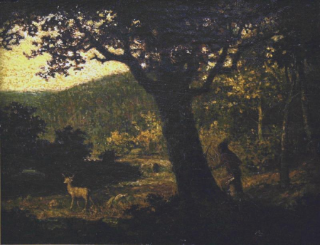 The Hunter, Ralph Albert Blakelock, between 1867 and 1919