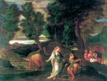Erminia tra i pastori - Ludovico Carracci, between 1602 and 1603