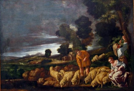 Jacob with Laban's sheep, Pedro Orrente