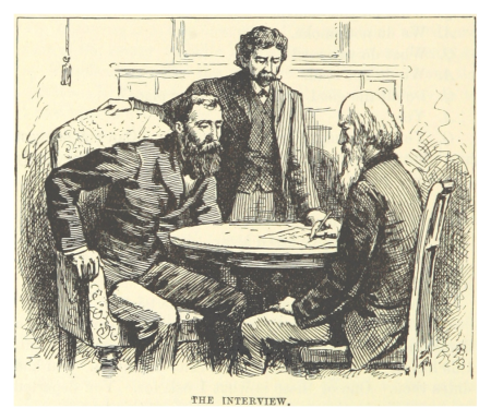 MARK TWAIN(1883) p490 - THE INTERVIEW, 1883