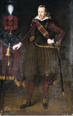 Portrait of Captain Sir Michael Everid, George Geldorp, between 1623 and 1665