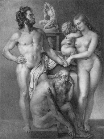 Bourgery - Traité d'anatomie - Frontispice