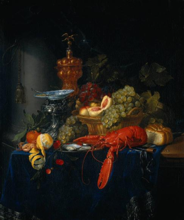 Still Life with a Golden Goblet, Pieter de Ring, between 1640 and 1660
