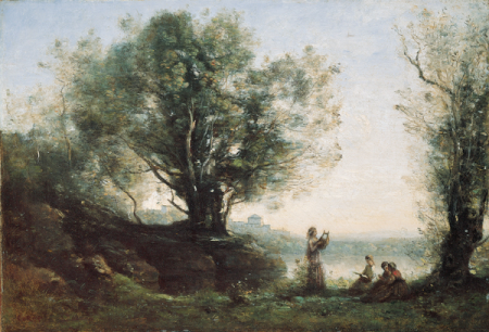 Orpheus Lamenting Eurydice, Jean-Baptiste Camille Corot, between 1861 and 1865