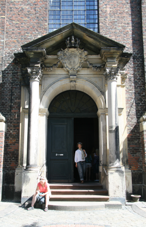 Vor Frelsers Kirke Copenhagen portal west