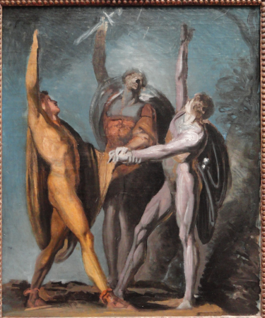Sketch for the Oath on the Rutli, 1779-1781, by Henry Fuseli - Art Institute of Chicago - DSC09518