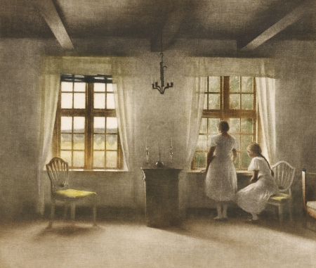 Expecting a Guest., Peter Ilsted, 1911