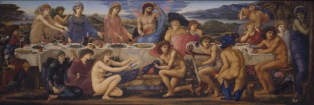 The Feast of Peleus, Edward Burne-Jones, between 1872 and 1881