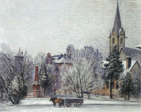 Villingen, Kaiserring with Grüninger bell foundry, Albert Säger, 1917