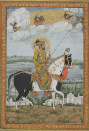 Equestrian Portrait of the Emperor Shah Jahan from the Kevorkian Album, Govardhan