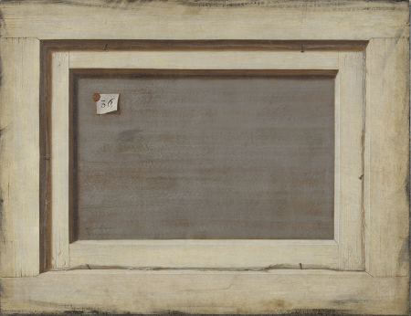 Trompe l'oeil. The Reverse of a Framed Painting, Cornelis Norbertus Gijsbrechts