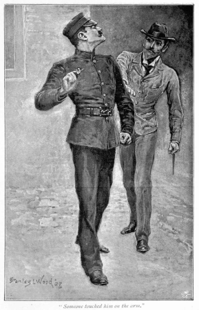 Page 076 Illustration by Stanley L Wood for Convict 99 by Marie Connor and Robert Leighton -Courtesy of British Library, 1898
