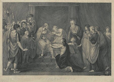 Edward And Elenor, William Blake, between 1775 and 1799