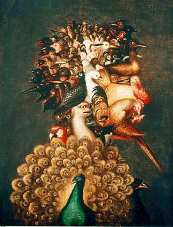 Luft, Giuseppe Arcimboldo, circa 1572