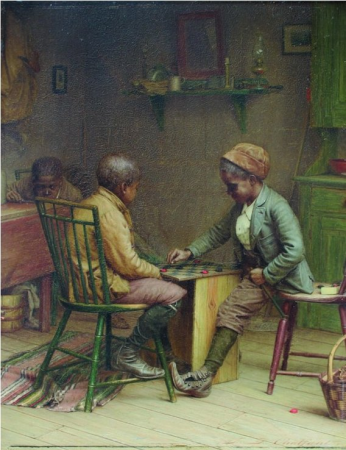 The Visiting Champion by Jefferson David Chalfant, Jefferson David Chalfant, circa 1895