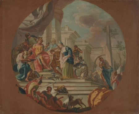 The Generosity of Scipio, Giacinto Diano, between 1765 and 1770