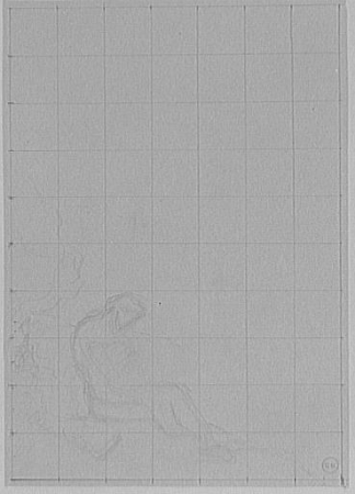 Study for The Life of Humanity (Cycle of Cain, Rest), Gustave Moreau