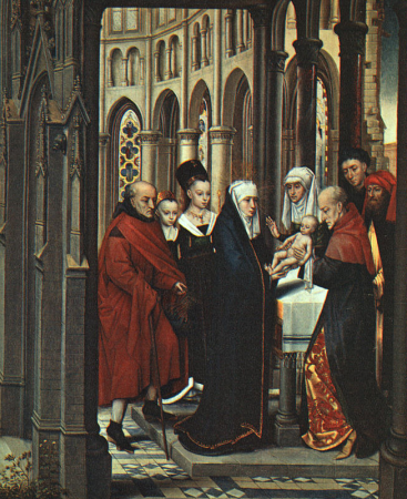 The Presentation in the Temple, Hans Memling, between 1470 and 1480
