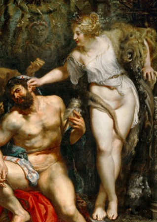 Hercules and Omphale, Peter Paul Rubens, 1602 — 1605