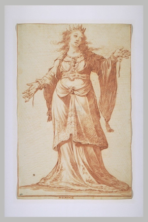 Vignon - La reine Monime, INV 15047, Recto, Claude Vignon