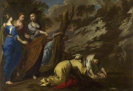 The Finding of Moses, Antonio de Bellis, between 1645 and 1655