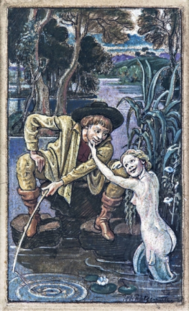 Wilhelm Wohlgemuth - Sirene, Wilhelm Wohlgemuth, circa 1920