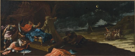 Apparition of Saint Bruno to Count Rogerio, Manuel Bayeu, circa 1779