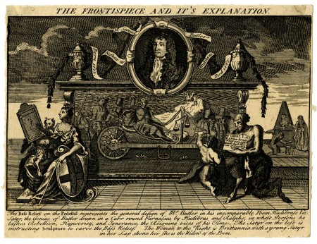 Frontispiece and its Explanation, William Hogarth, between 1726 and 1837
