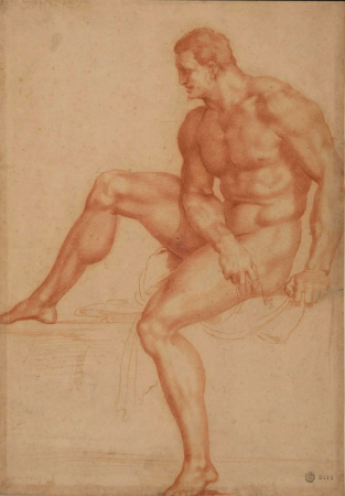 Study for Hercules, Baccio Bandinelli, from 1520 until 1530