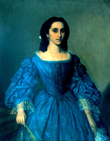 Misu Popp - Portretul Anei Enescu, Mișu Popp, 1861