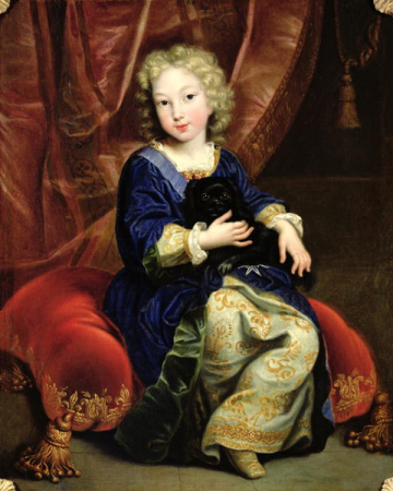 Portrait of Philippe of France (future Philip V of Spain) as a child, Pierre Mignard I, between 1687 and 1700