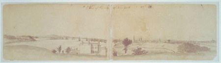 E. view of the city of New York, or- 41 S. view of the city of New York. LCCN2004671530, Thomas Davies, 1770