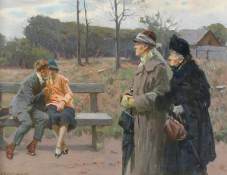 Spinsters., Erik Henningsen, 1927