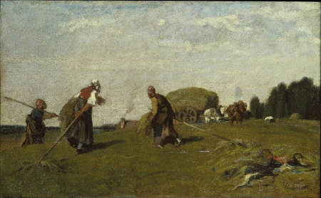 The Reapers, Eugène Fromentin, circa 1851
