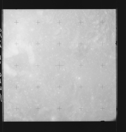 AS14-70-9735 - Apollo 14 - Apollo 14 Mission image - View of the east rim of the Langrenus P Crater.