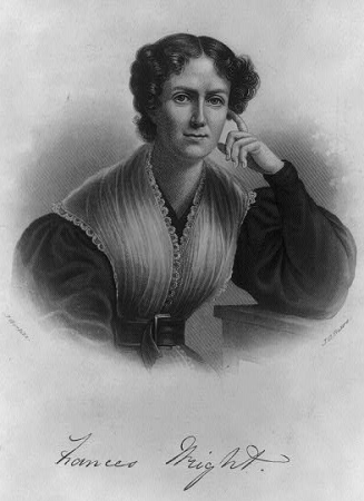 Frances Wright by John Chester Buttre, Johan Gørbitz