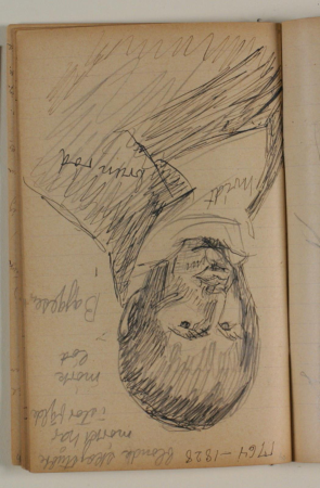 Study by Jens Baggesen after painting at Frederiksborg, Niels Larsen Stevns