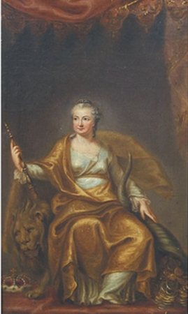 Brandt, attributed to - Elisabeth Augusta of Sulzbach, Heinrich Carl Brandt