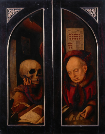 Jan Provoost (c. 1465-1529) - Triptych, Virgin and Child with Saints and Donors - RCIN 405816 - Royal Collection, v, Jan Provoost