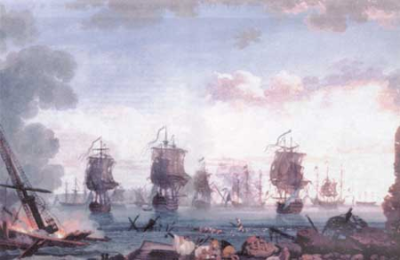 Hackert Chios end, Jacob Philipp Hackert, 1771