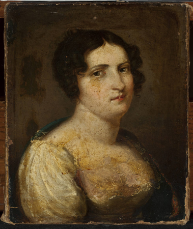 Portrait of Anna of Puczyńskis, Jan Rustem, between 1805 and 1810